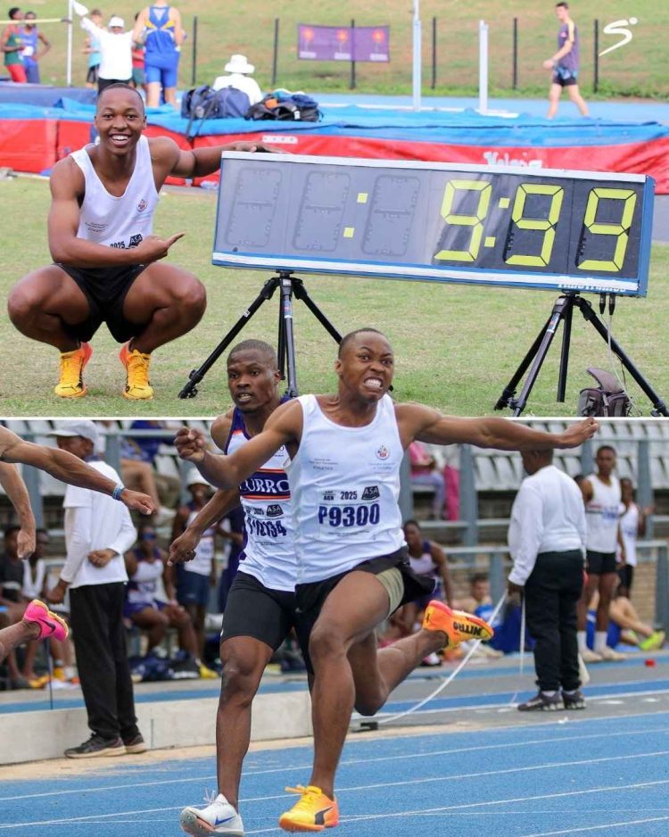 Bayanda Walaza Breaks National Record with 9.99s Dash