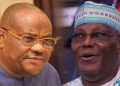 Wike's Camp Vows to Thwart Atiku's 2027 Presidential Ambitions