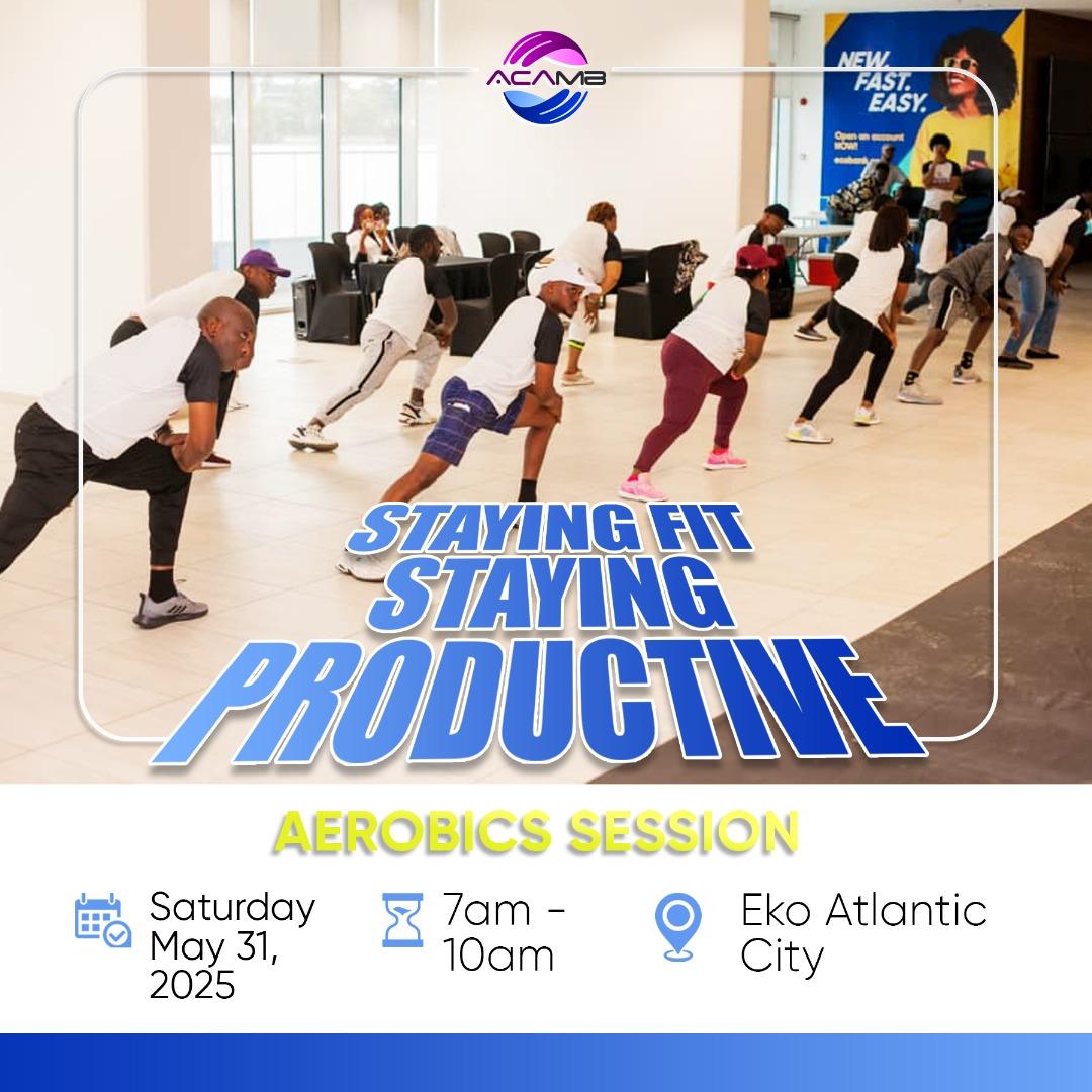 ACAMB Hosts Aerobics Session for Bankers’ Wellness