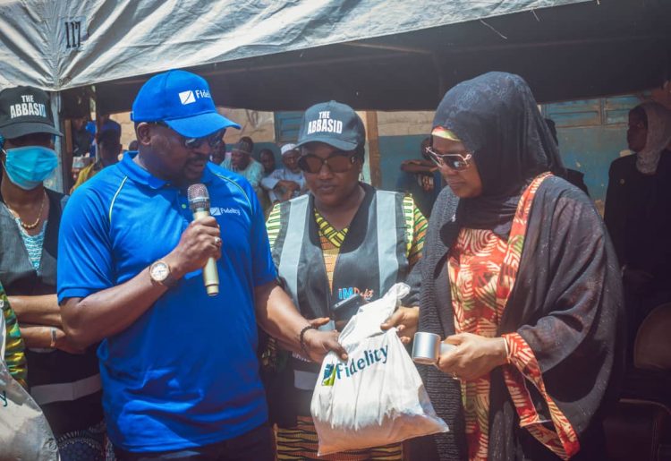 Fidelity Bank Donates Food Packs to 1,500 Flood Victims in Mokwa