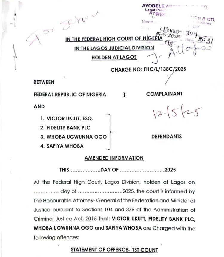 Fidelity Bank MD, Dr. Nneka Onyeali-Ikpe, Not Involved in Woobs Resources Fraud Case — Official Records Show