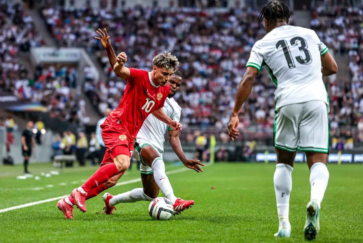 Super Eagles Halt Russia’s Dominant Run in Moscow With Gritty 1-1 Draw