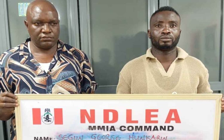 NDLEA arrests ex-footballer, others for drug trafficking at airports