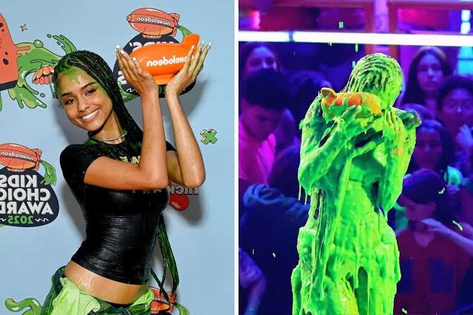 Tyla Hosts, Wins & Gets Slimed at the 2025 Nickelodeon Kids’ Choice Awards