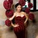 Cardi B Stuns in Striking Red Rahul Mishra Gown at Paris Haute Couture Week