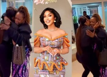 Tonto Dikeh Reunites with Long-Lost Sister in Emotional Birthday Celebration