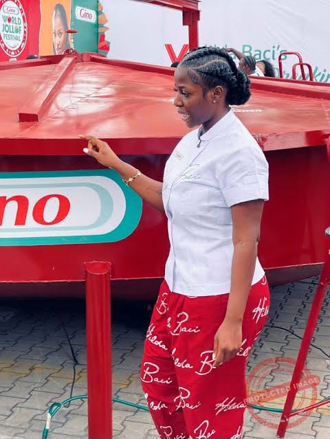 Hilda Baci’s Guinness World Record Jollof Rice Attempt