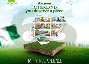 Adron Homes Celebrates Nigeria at 65, Reaffirms Commitment to Nation-Building