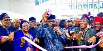 Adron Chairman Hails Governor Abiodun as Maiden Flight Takes Off from Gateway International Airport