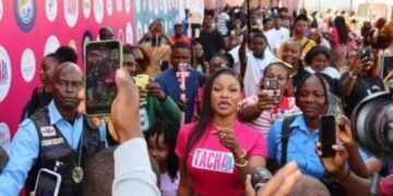 Tacha Akide Completes 145 Makeovers in 24 Hours