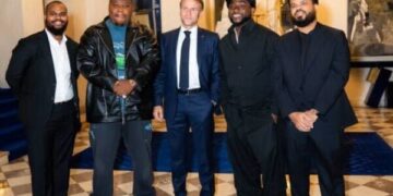 Davido Meets French President Macron in Paris, Strengthening Cultural Ties
