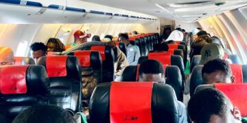 Super Eagles’ Plane Makes Emergency Landing in Angola After Mid-Air Scare