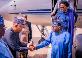 Tinubu Returns to Abuja After Attending Global Security Summit in Rome