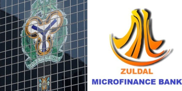 CBN Declares Zuldal Microfinance Bank Illegal, Says Firm Has No Licence