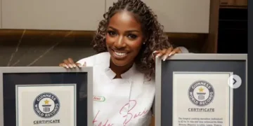 Hilda Baci Awarded Second Guinness World Record for Largest Jollof Rice Pot