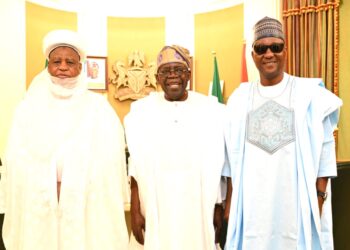 Tinubu Hosts Sultan of Sokoto, Reaffirms Commitment to National Unity