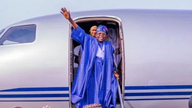 Tinubu begins Europe trip ahead of Abu Dhabi sustainability summit