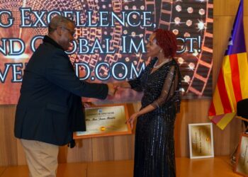 Ayoola Lawal, Global Leaders Honoured in Spain for Inclusive and Sustainable Development