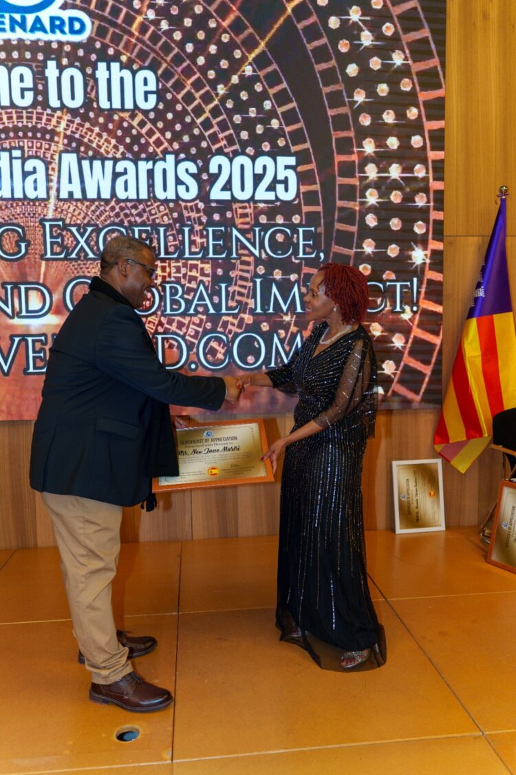 Ayoola Lawal, Global Leaders Honoured in Spain for Inclusive and Sustainable Development