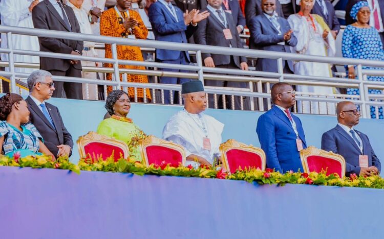 Shettima Attends Guinea President’s Inauguration as Nigeria Reaffirms ECOWAS Leadership