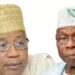 Obasanjo holds private talks with Babangida in Minna