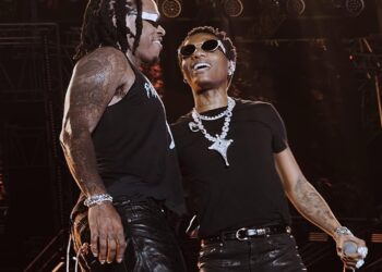Wizkid Surprises Fans with Onstage Performance alongside Gunna at Detty December Fest