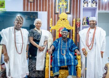Adron Boss Restates Support for Traditional Institutions During Oyo Palace Visit