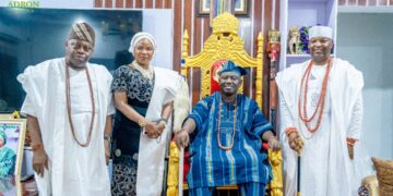 Adron Boss Restates Support for Traditional Institutions During Oyo Palace Visit