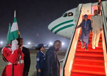 Tinubu returns to Abuja after Türkiye visit