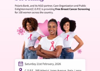 Polaris Bank Marks World Cancer Day with Free Breast Cancer Screening for 100 Women Nationwide
