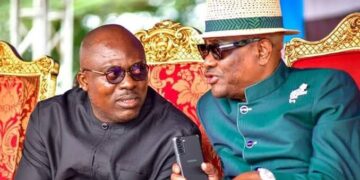 Fubara Hails Wike as Boss, Promises Completion of Port Harcourt Ring Road