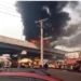 Lagos Mile-12 Bridge BRT Bus Catches Fire, Passengers Escape Unharmed