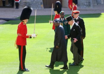 Tinubu Honoured with Full Royal Reception in UK