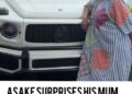 Asake Surprises Mum with G-Wagon Gift Upon Returning to Lagos