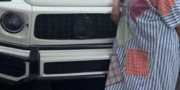 Asake Surprises Mum with G-Wagon Gift Upon Returning to Lagos