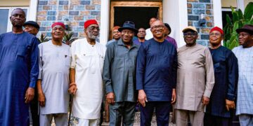 2027: Obi in Abuja Talks With Goodluck Jonathan, South-East Leaders