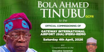 Aare Adetola Emmanuelking Welcomes President Tinubu to Gateway International Airport Commissioning in Iperu-Remo