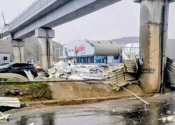 Wike Orders Repairs as Rainstorm Damages Kugbo Bus Terminal