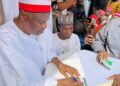 Kwankwaso Receives Former Kano Deputy Governor Gwarzo into ADC