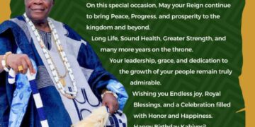 Aare Adetola EmmanuelKing Felicitates Olofin of Ilisan Remo on 86th Birthday