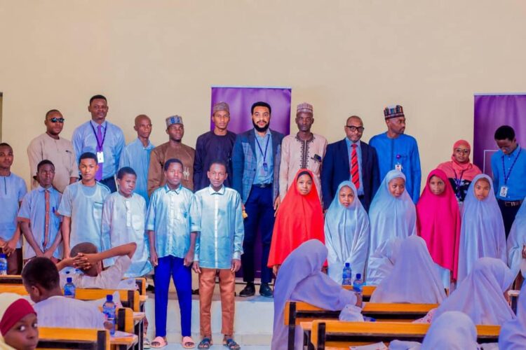 Polaris Bank Financial Literacy Session at Community Day Secondary School, Tsaski Yan’albasa, Charanchi LGA, Katsina State, during Global Money Week 2026.