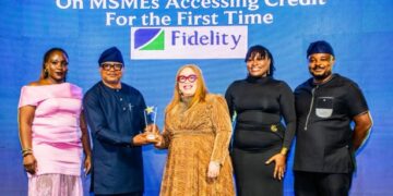 Fidelity Bank Wins DBN Award for Expanding First-time Credit Access to MSMEs